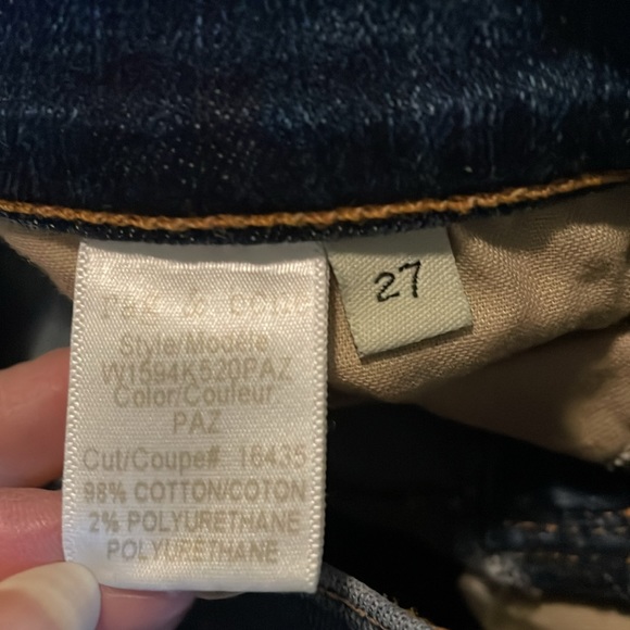 Rag & Bone Jeans high waist-size 27-flare bottom, Made in USA - Picture 8 of 8